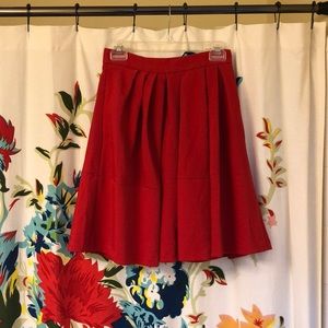 Banana republic | red A-line skirt | Sz 2